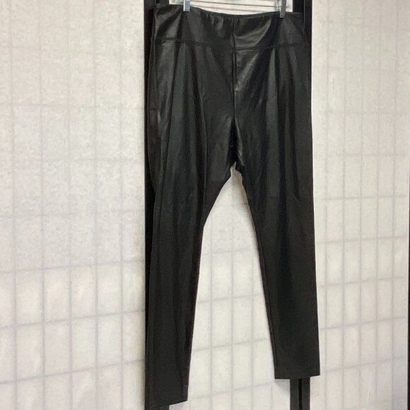 Wild Fable Faux Vegan Leather Leggings Black Pleather Skinny Pants NWOT XXL - Picture 4 of 13